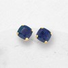 Ross-Simons 5.50 ct. t.w. Sapphire Martini Stud Earrings in 14kt Yellow Gold - 3 of 4