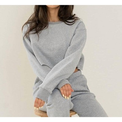 Women's Amelia Crop Sweatshirt - TIC TOC