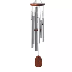 Woodstock Chimes Signature Collection, Spanish Romance Chime, 37'', Silver Wind Chime ADSR
