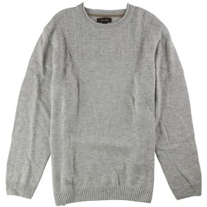Tasso Elba Mens Duel-Textured Knit Pullover Sweater - 1 of 1