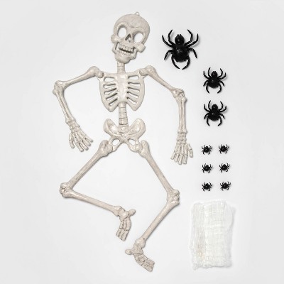 11pc Skeletons and Spiders Halloween Decorative Scene Setter Kit - Hyde & EEK! Boutique™