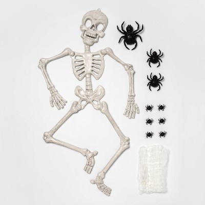 Photo 1 of *SEE NOTES* 11pc Skeletons and Spiders Halloween Decorative Scene Setter Kit - Hyde  EEK! Boutique