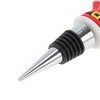 Unique Bargains Santa Claus Bottle Stopper Zinc Alloy ABS Silicone 1 Pc - 3 of 3
