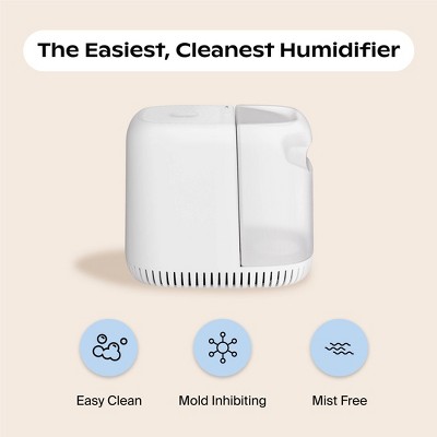 Canopy Mist Free Evaporative 4 in 1 Humidifier with Settings, Optional Night Light, White Noise Machine & Aroma Diffusion, 2.5ltr - White — detail 3