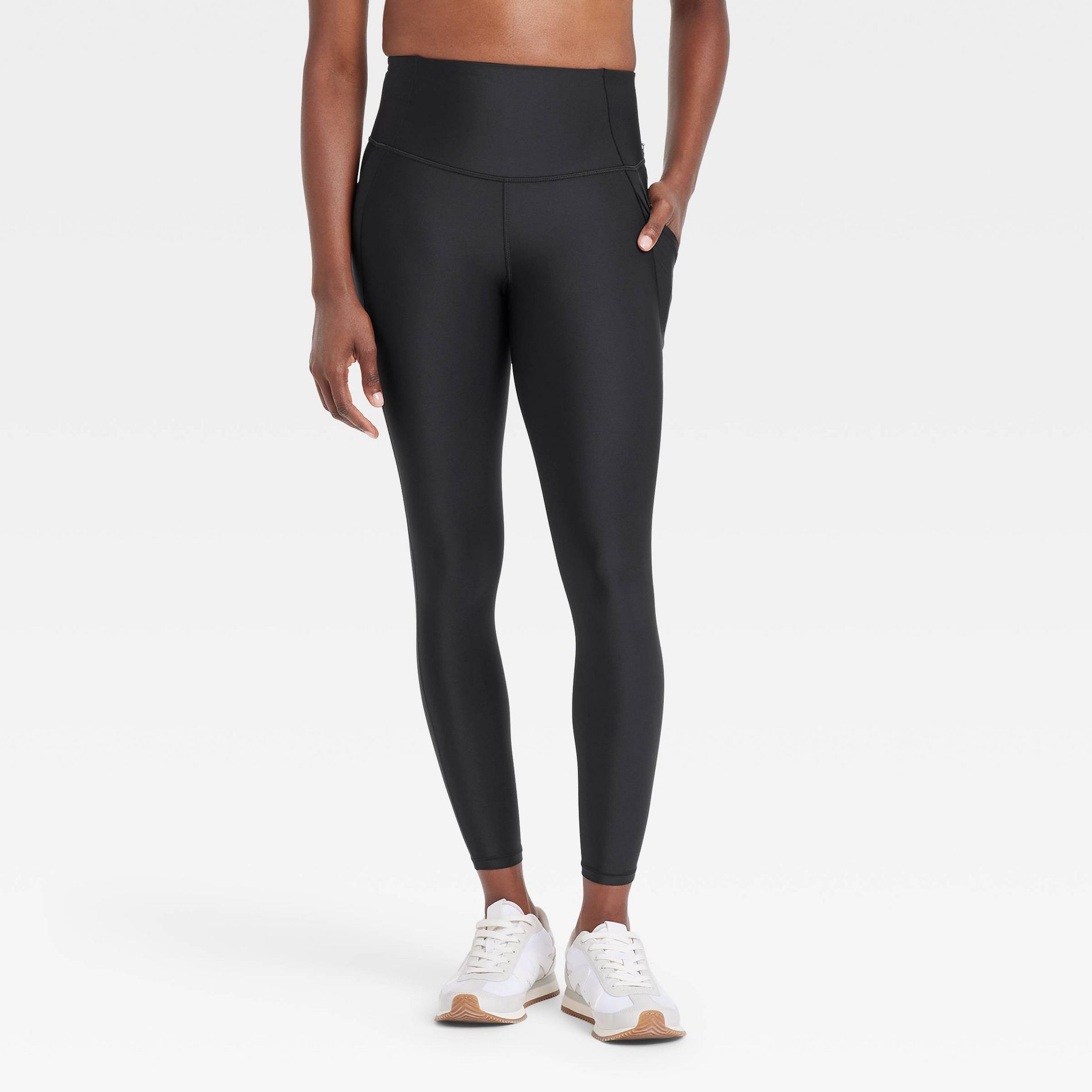 Women's Effortless Support High-Rise Pocketed 7/8 Leggings - All In Motion™