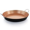 Oster Stonefire Carbon Steel Nonstick 16 Inch Paella Pan in Copper - image 2 of 4