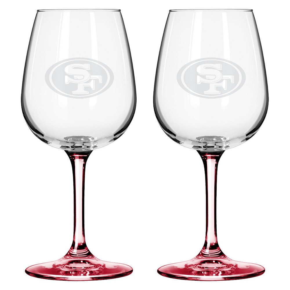 UPC 842451073741 Boelter Brands San Francisco 49ers 2 Pack Wine Glass