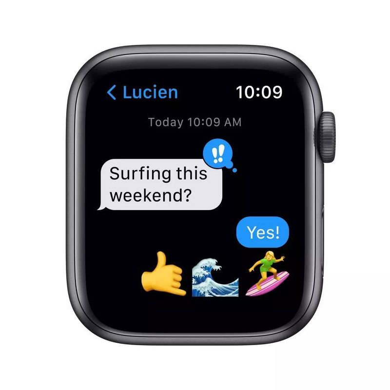 Refurbished Apple Watch SE GPS (2020, 1st Generation) Aluminum Case with Sport Band - Target Certified Refurbished, 5 of 6