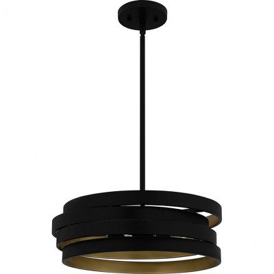 Quoizel Lighting 3 - Light Pendant in  Matte Black