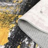 Nasitip Abstract Area Rug, Machine Washable Non-Slip Accent Carpet, Contemporary Art Ink Texture Rug - 2 of 4