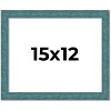 PosterPalooza | Simple Blue Picture Frame - UV Acrylic, Backing Board, Hanging Hardware Included - 2 of 4