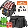 OPUX Soft Cooler Bag, Insulated Collapsible Lunch Tote for Men Work Camping Travel Beach, Portable Leakproof Large Box - 2 of 4