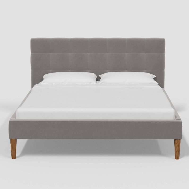 Dessy Pull Tufted Platform Bed in Luxe Velvet - Threshold™, 3 of 7