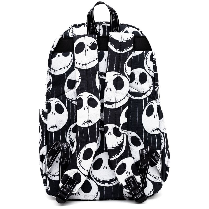 Wondapop Disney Nightmare Before Christmas Jack Skellington 17" Full Size Nylon Backpack, 3 of 6