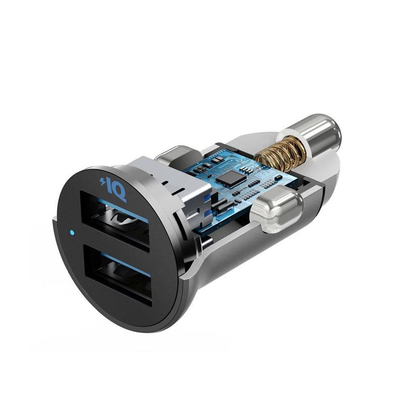 Anker 2-Port PowerDrive 24W Car Charger - Silver, 3 of 6
