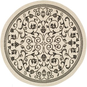 Courtyard CY2098 UV & Stain Resistant Non-Shedding Power Loomed Indoor/Outdoor Rugs - Safavieh - 1 of 4