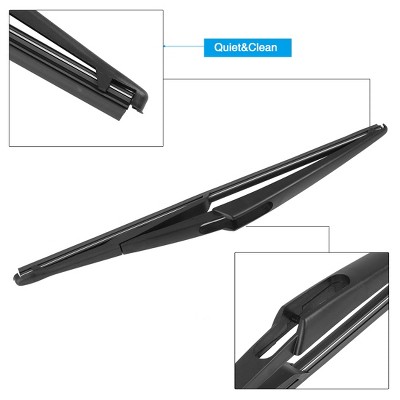 X-Autohaux Plastic Metal Rubber for Mercedes Benz R300 CDI 2006-2017 Windshield Wipers 12" Black