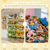 Kids Toy Storage Organizer w/8 Removable Toy Bins & 3 Storage Cubbies, Kids Bookshelf and Toy Storage, Bookcase Storage Cabinet - 2 of 4