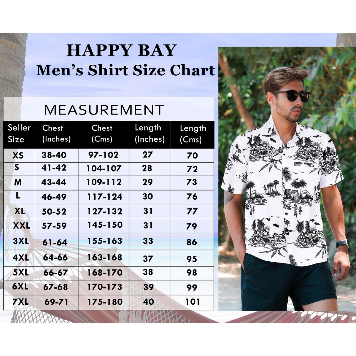HAPPY BAY Mens Hawaiian Short Sleeve Button Down Shirt Halloween Costumes Shirt Linen Effect Holiday Shirts for Men XXL Gray, Skull - thumbnail 6