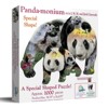 Sunsout Panda-Monuim 1000 pc Special Shape  Jigsaw Puzzle 96043 - 2 of 4