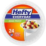 Hefty Everyday Soak Proof Disposable Bowls - 24ct
