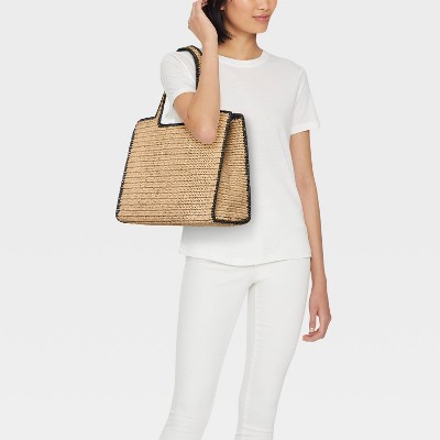 Сумки A New Day Straw XL Tote Bag - A New Day™ Natural — фото 2