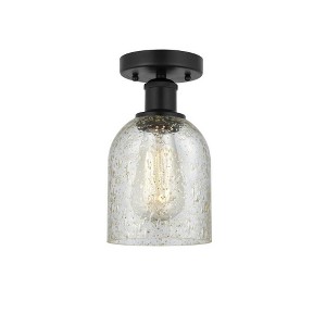 Caledonia - 1 Light Semi-Flush Mount In Industrial Style-9.75 Inches Tall and 5 Inches Wide - 1 of 1