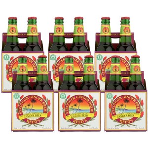 Reed's Stronger Ginger Beer Ginger Brew - Case of 6/4 pack, 12 fz - 1 of 4