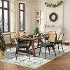 Christmas Area Rugs for Living Room Bedroom Xmas Tree Festival Winter Decorations Rugs Soft Foldable Accent Rug - 3 of 4