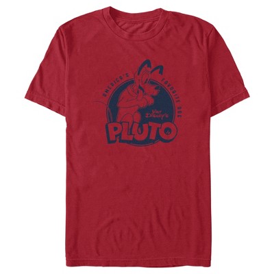 Men's Mickey & Friends Pluto America's Favorite Dog T-Shirt