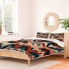 Deny Designs Megan Morris Kashimiran Kilim Duvet Cover Bedding Set Blue - 2 of 4