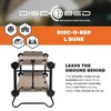 Disc-O-Bed Youth Double Cot Kid-O-Bunk, Modular for Bunk Beds, Dual Cots, or Bench with 2 Carry Bags - 3 of 4
