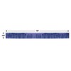 Beistle 1-Ply Metallic Fringe Drape, 15" high, 10' long, (1/Pkg) - 4 of 4