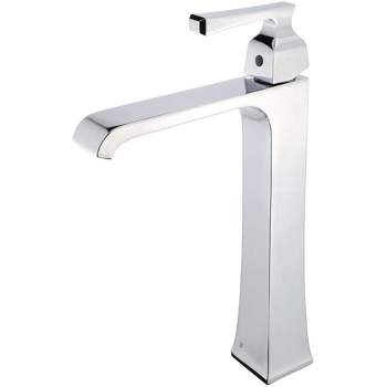 Fine Fixtures Arched Square Single Hole Vessel Sink Bathroom Faucet
