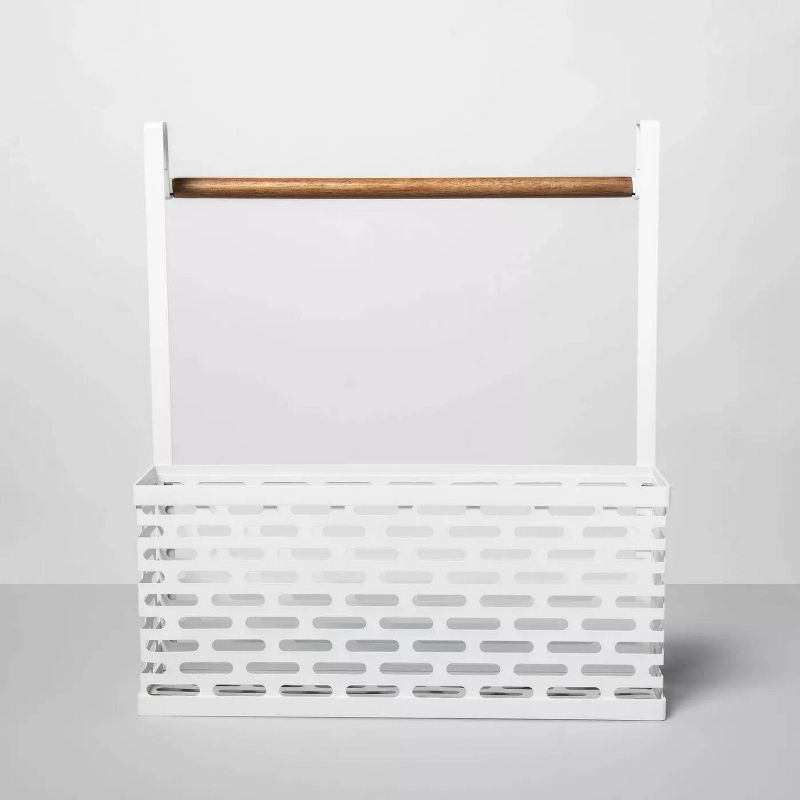 Punched Metal Over The Door Organizer White - Brightroom&#8482;, 6 of 13