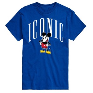 Men's - Disney - Iconic Mickey Short Sleeve Graphic T-Shirt - 1 of 4