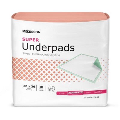 Depend Underpads/disposable Slip Resistant Incontinence Bed Pads For  Adults, Kids And Pets - Overnight Absorbency - 12ct : Target