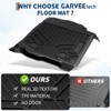 Floor Mats for 2018-2025 Toyota Tacoma, All-Weather TPE Anti-Skid Floor Liners - Black - 2 of 4
