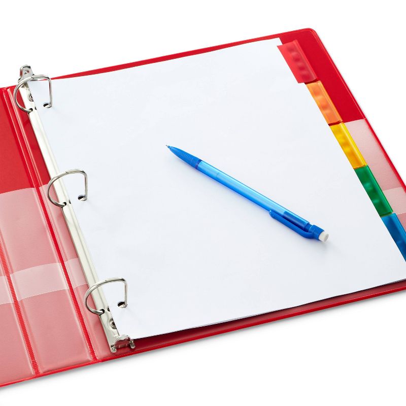 1" 3 Ring Binder Clear View - up & up™, 2 of 5