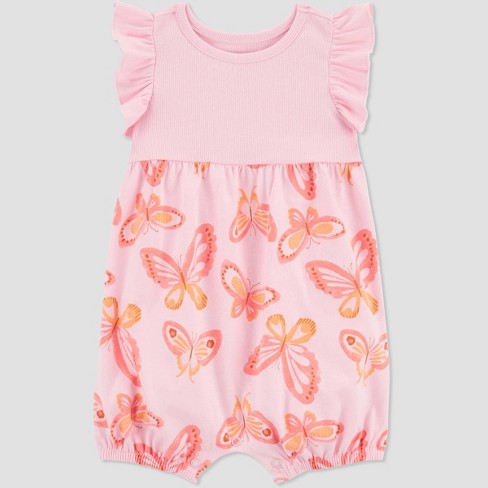 Carters - Baby Girl Cherry Print Romper