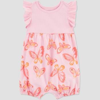 Carter's Just One You® Baby Girls' Butterfly Romper - Pink