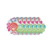 C&F Home Merritt Island Coastal Sea Life Cotton Quilted Round Reversible Placemats Set of 6, 17" - 2 of 4