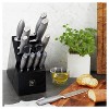 Henckels Modernist 13-pc Knife Set with Block, Chef Knife, Paring Knife, Steak Knife, Black, Stainless Steel - 2 of 3