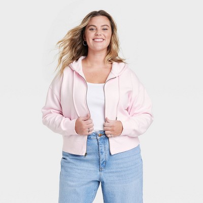 Women's Pullover Sweatshirt - Universal Thread™ Light Pink L