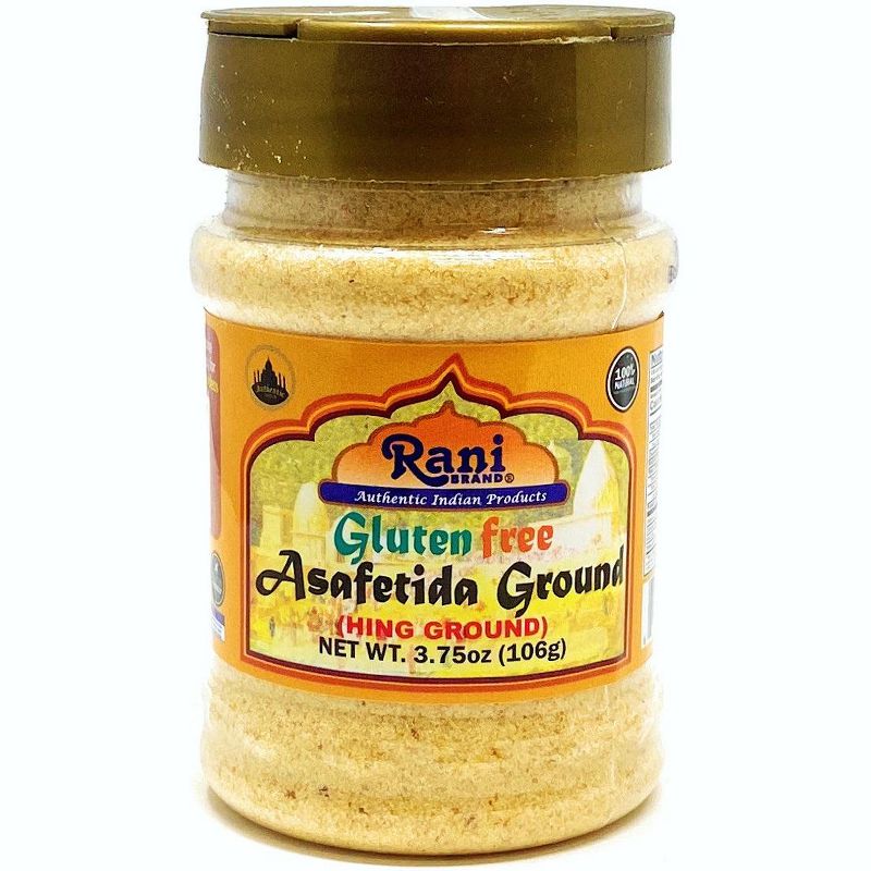 Asafetida (Hing) Ground Gluten Friendly - 3.75oz (106g) - Rani Brand Authentic Indian Products, 1 of 8