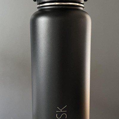IRON °FLASK Sports Water Bottle - 40 Oz 3 Lids (Straw Lid), Leak Proof -  Stainless Steel Gym & Sport Bottles for Men, Women & Kids - Double Walled