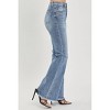 Women's Frayed Hem Flare Jeans - RISEN - 3 of 4