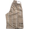 Shaka Wear Men's Cargo Shorts, Relaxed Fit, Plaid, Elastic Waist - 3 of 4