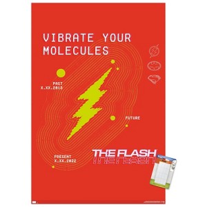 Trends International DC Comics Movie The Flash - Vibrate Your Molecules Unframed Wall Poster Prints - 1 of 4