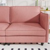 74.27in Loveseat Sofa, 2 Seater Comfy Couch,Mid Century Modern Designed for Small Spaces, Apartment, Bedroom, Dorm, Office - 2 of 4